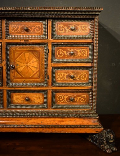 Inlaid coin cabinet, City of Verona 2nd half of the 16th century - 